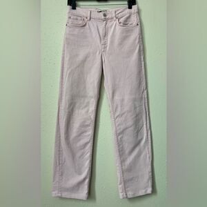 DOROTHEE SCHUMACHER Light Pink Straight-Leg Jeans Size 0